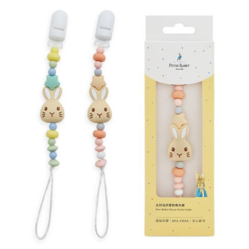 比得兔 矽膠奶嘴夾鍊 (新版)