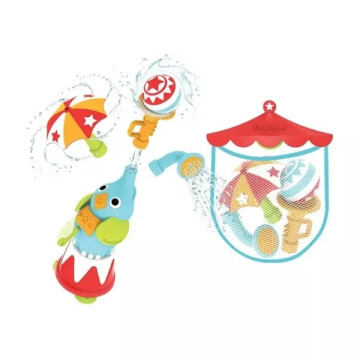 Yookidoo 以色列洗澡/戲水玩具-馬戲團小象