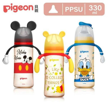 Pigeon 貝親 第三代迪士尼母乳實感PPSU奶瓶330ml (多款)