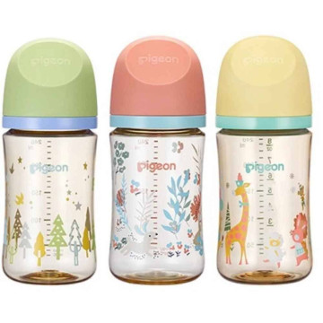 Pigeon 貝親 第三代母乳實感PPSU奶瓶240ml (多款)