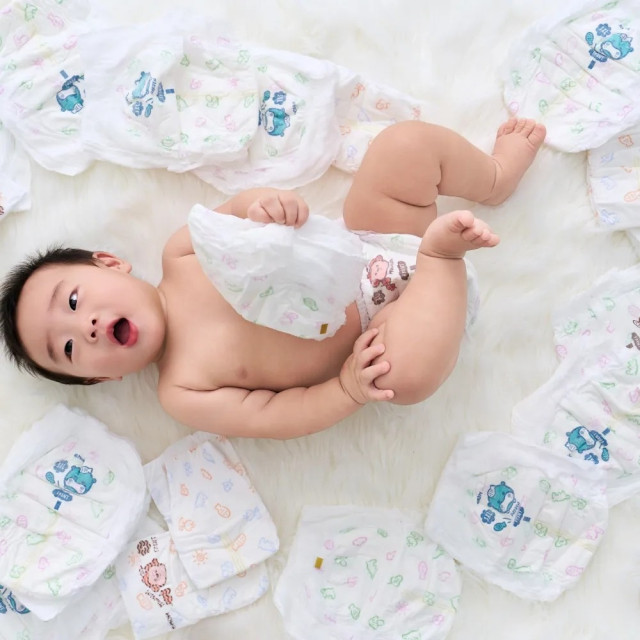 MOTHER-K COMFORT FIT 雲柔鎖水紙尿布(黏貼型)-NB(28片)