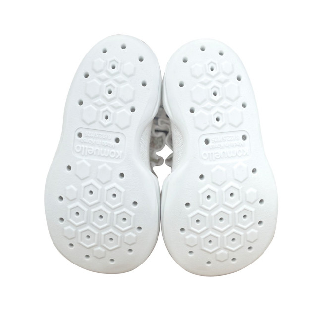 Ggomoosin 學步襪鞋 - 奶油蕾絲 (短版)