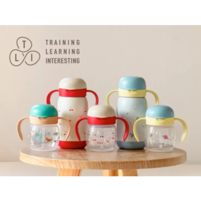 Richell 利其爾 TLI第四代吸管/直飲入口式水杯 200ml