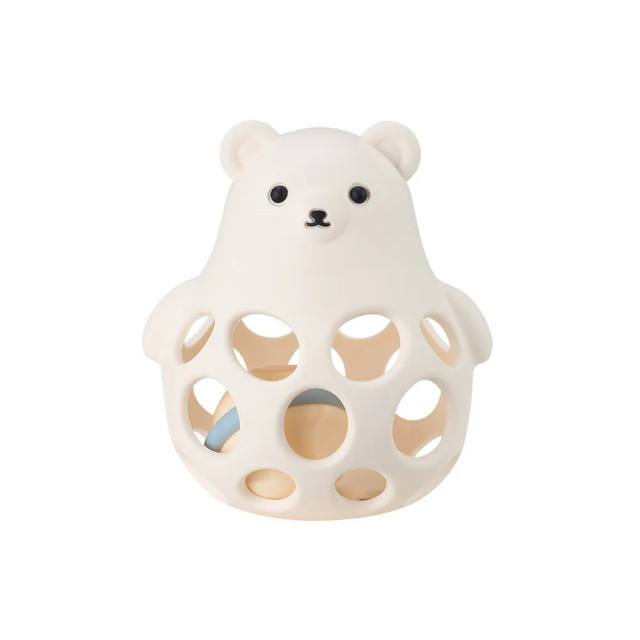 Lab52齒妍堂 大白熊洞洞固齒搖鈴玩具