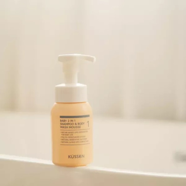 葵森 寶寶二合一洗浴慕斯 210ml 