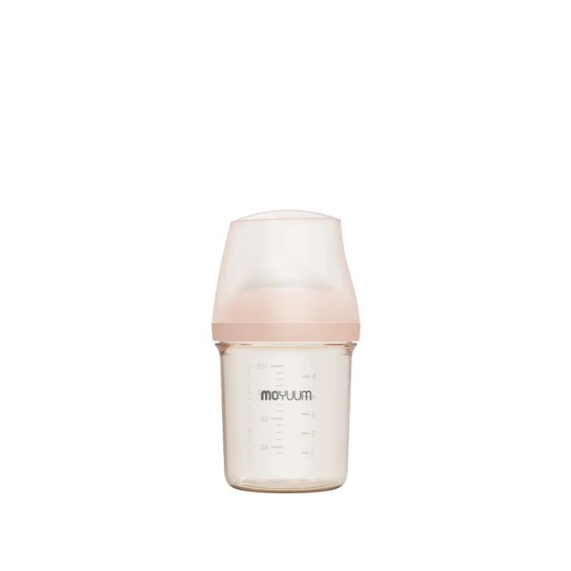 MOYUUM 韓國 Mov.aa PPSU圓口偏心奶瓶 (1m+)160ml-經典款