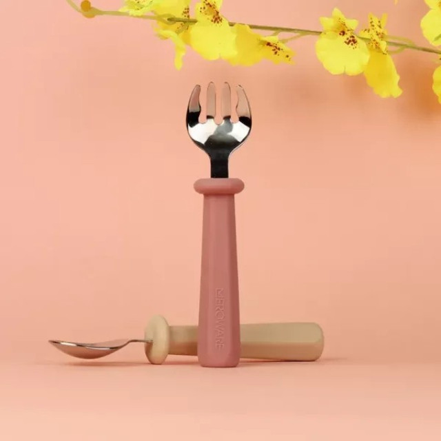 Meroware NANA好好拿不銹鋼學習餐具組