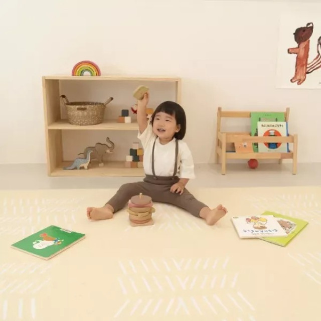 Pato Pato 自然系風格地巧拼地墊 小島系列 60*60*1.4cm(6入組)