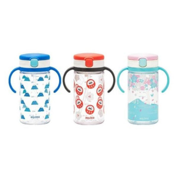 Richell 利其爾 LC系列台日友好台灣限量版隨身吸管水杯320ml