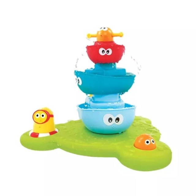 Yookidoo 以色列 洗澡/ 戲水玩具 - 海洋公園疊疊樂噴泉