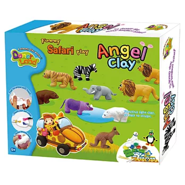 Donerland 天使黏土 野生動物