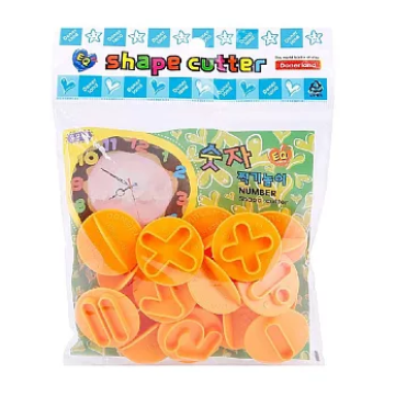 Donerland 壓模模型 數學符號