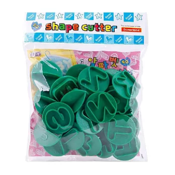 Donerland 壓模模型 ABC字母