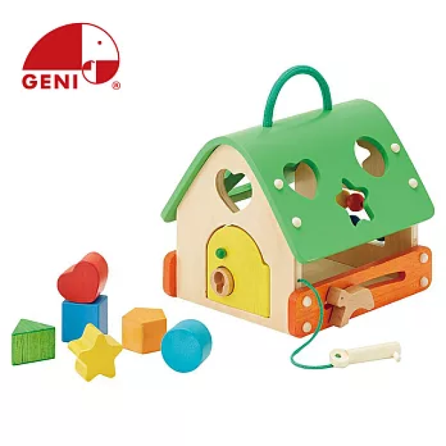 Ed.Inter 木玩系列 幾何森林小屋