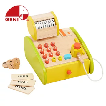 Ed.Inter 木玩系列 森林木質小小收銀機