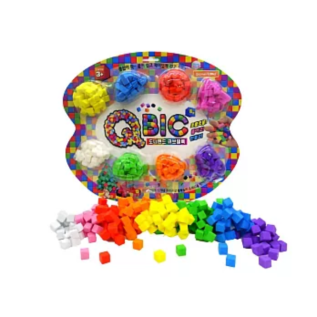 Donerland 立體自黏可拆方塊泡棉積木(8色)