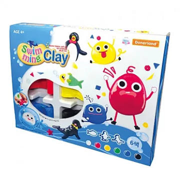 Donerland 飄浮水黏土(6色)