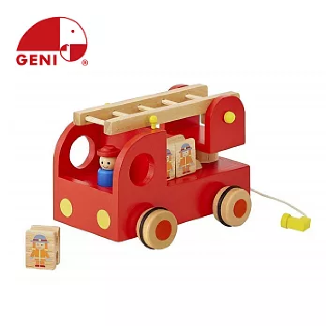 Ed.Inter 木玩系列 森林消防車