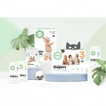 PARASOL Clear+Dry™ 新科技水凝尿布-黏貼(多款)