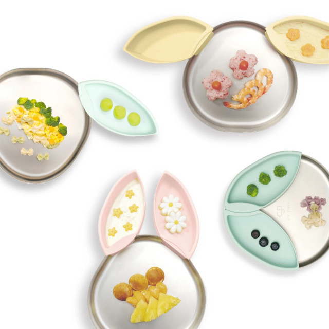 CYDterra 3 LITTLE BUDDY 三隻小嘟成長餐盤