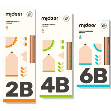 mideer 兒童專用三角鉛筆