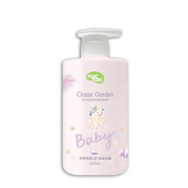 nac nac 保濕2合1泡泡浴露 500ml (多選)