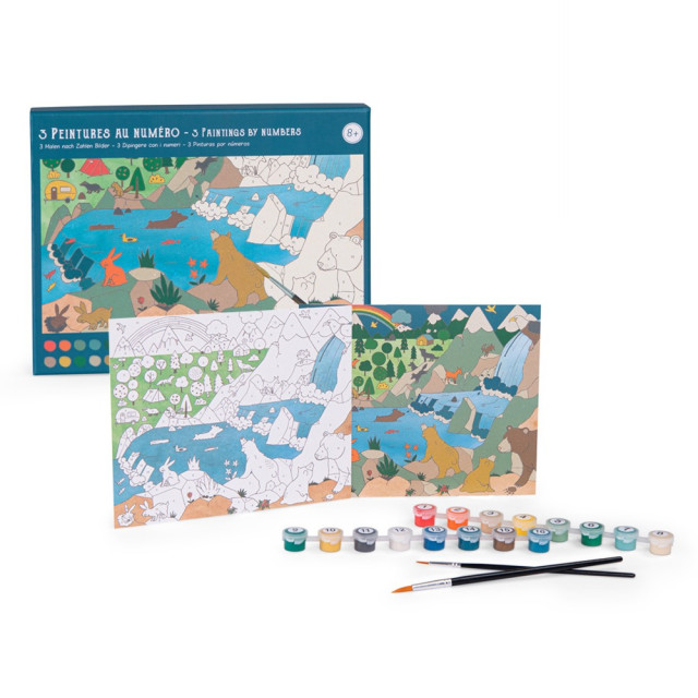 Moulin Roty 磨坊花園數字油畫