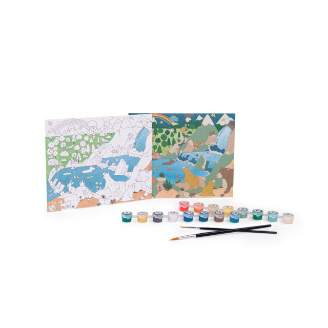 Moulin Roty 磨坊花園數字油畫