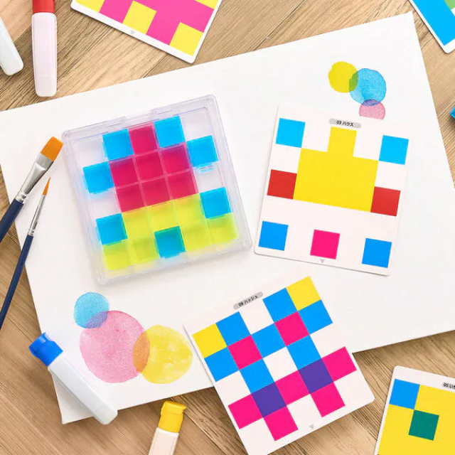 Eyeup 色彩疊加認知拼圖