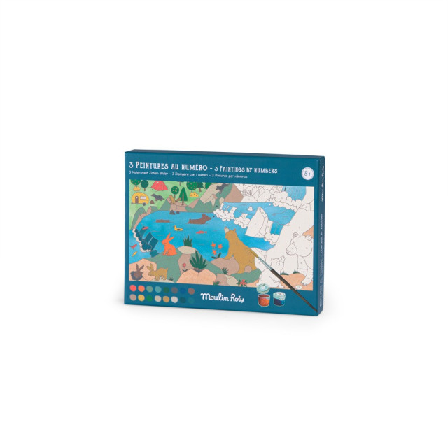 Moulin Roty 磨坊花園數字油畫