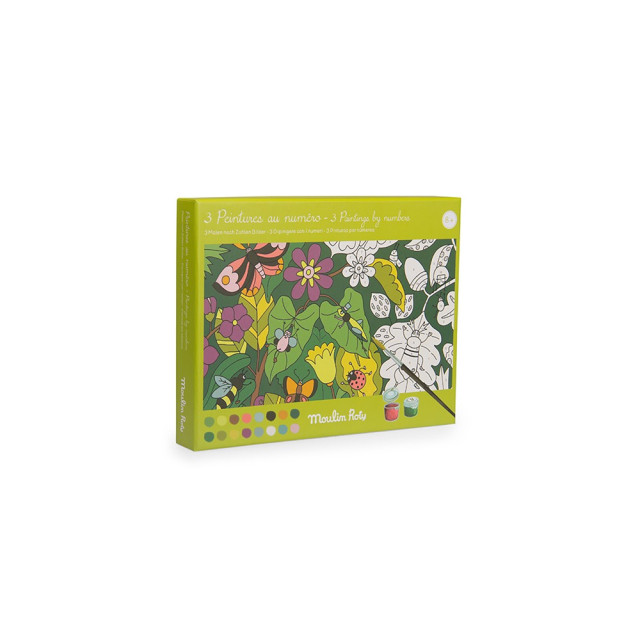 Moulin Roty 磨坊花園數字油畫