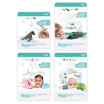 Quut 立體動物系列