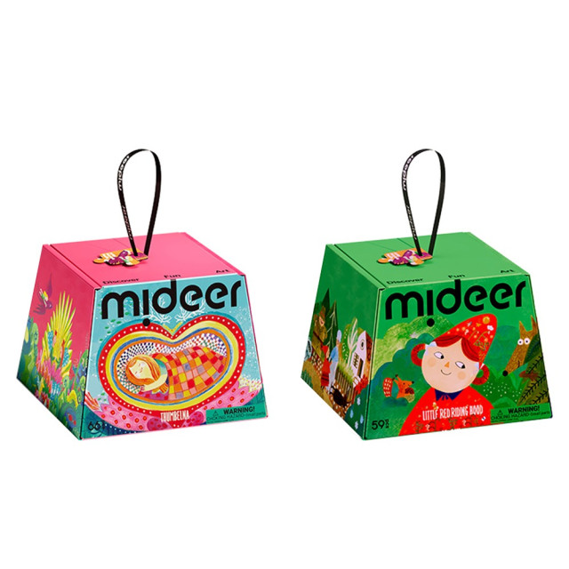 mideer 童話藝術方盒拼圖