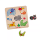 Moulin Roty 木質拼圖-斑紋動物