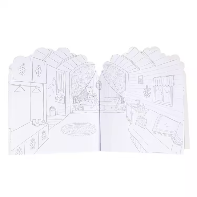 Moulin Roty 貼紙遊戲書-森林冒險