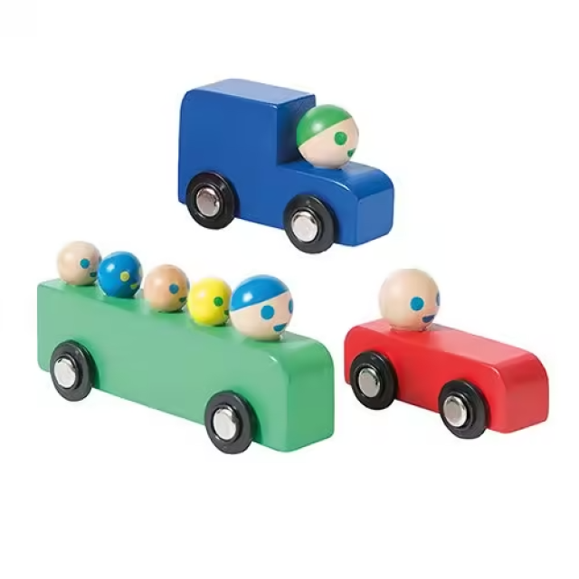 Moulin Roty 木質小汽車-A