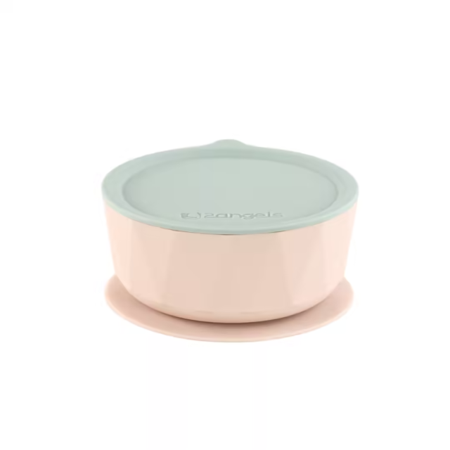 2angels 矽膠鑽石吸盤學習餐碗