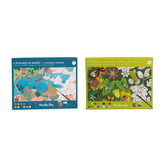 Moulin Roty 磨坊花園數字油畫