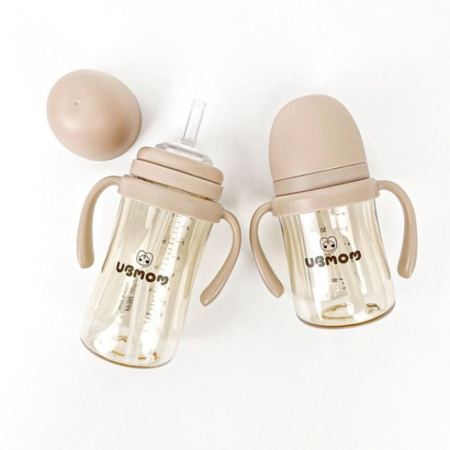 UBMOM PPSU防逆流吸管杯280ml