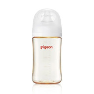 Pigeon 貝親 第三代母乳實感PPSU奶瓶240ml(純淨白)