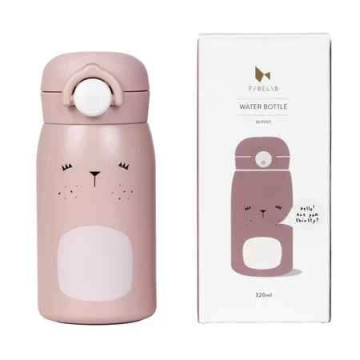 Fabelab 316不銹鋼直飲水瓶-320ml (多款可選)