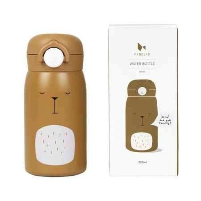 Fabelab 316不銹鋼直飲水瓶-320ml (多款可選)