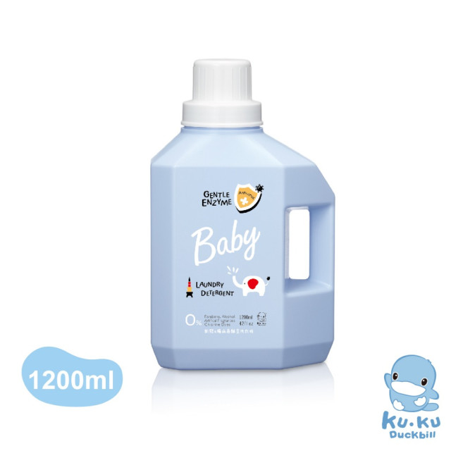 KUKU酷咕鴨 清除新冠&腸病毒酵素洗衣精1200ml
