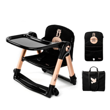 Apramo Flippa classic可攜式兩用兒童旅行餐椅-魔法金