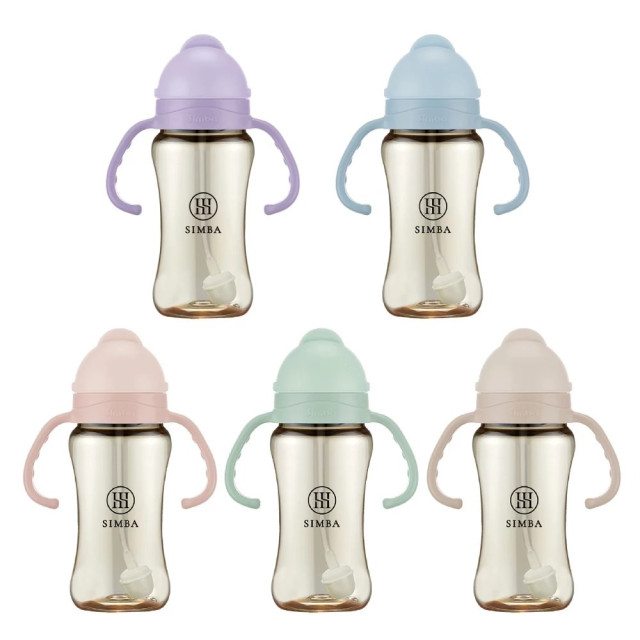 小獅王辛巴 蘊蜜鉑金PPSU防漏滑蓋學習水杯270ml