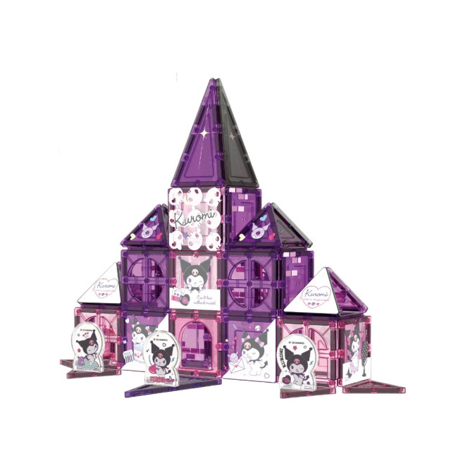 Picassotiles 三麗鷗系列彩繪磁力片 Kuromi 56PCS