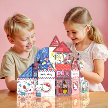 Picassotiles 三麗鷗系列彩繪磁力片 Hello Kitty 41PCS