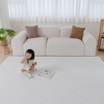 Pato Pato 自然系風格-抗菌款地墊 60*60*1.4cm(6入)