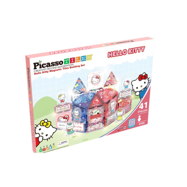 Picassotiles 三麗鷗系列彩繪磁力片 Hello Kitty 41PCS