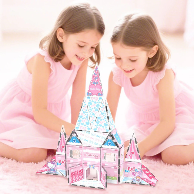 Picassotiles 三麗鷗系列彩繪磁力片 Hello Kitty 54PCS